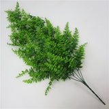 Rasmun Persian Rattan Wall Hanging – 5-Fork Artificial Green Plant for Home & Office Décor, 85cm Long