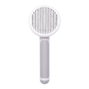 Rasmun Cat Brush – Handheld Steel Wire Self-Cleaning Pet Comb