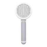 Rasmun Cat Brush – Handheld Steel Wire Self-Cleaning Pet Comb