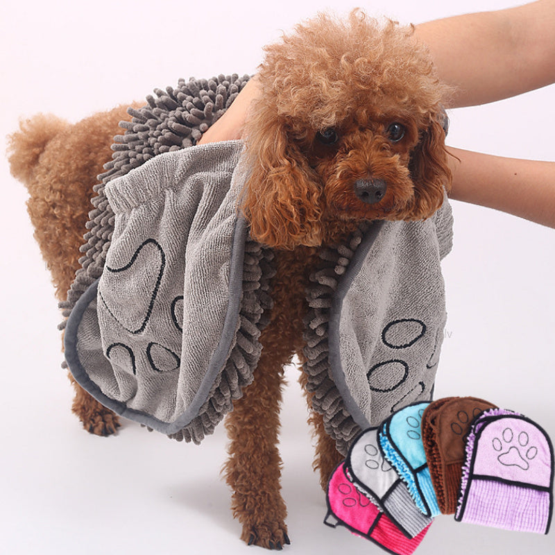 Rasmun Super Absorbent Dog & Cat Bath Towel | Quick-Dry Pet