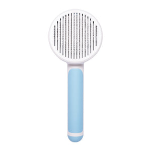Rasmun Cat Brush – Handheld Steel Wire Self-Cleaning Pet Comb