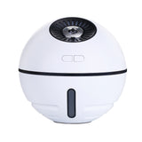 Rasmun Rechargeable Mini Humidifier with LED Light & Fan – 300ML Ultrasonic Aroma Diffuser, USB Portable, 2000mAh Battery