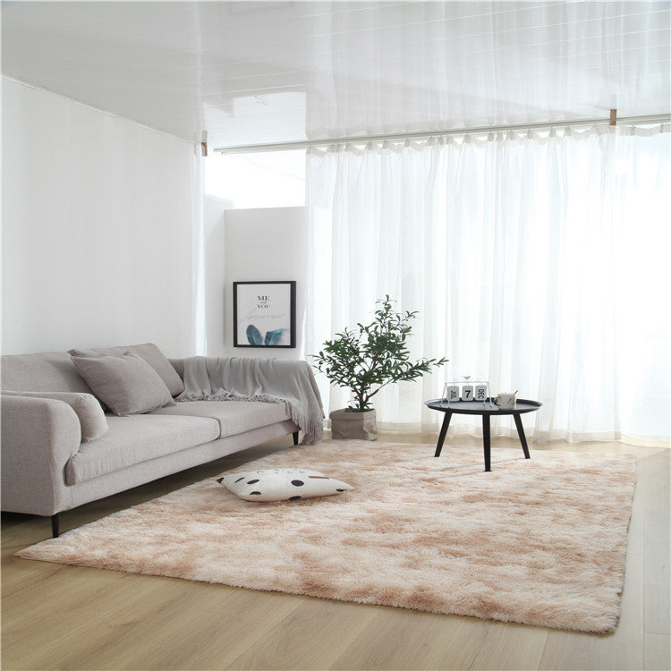 Rasmun Variegated Tie-dye Gradient Carpet – Soft Washable Polyester Rug
