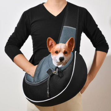 Rasmun Portable Pet Carrying Bag Crossbody Travel Bag for Cats & Dogs