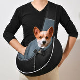 Rasmun Portable Pet Carrying Bag Crossbody Travel Bag for Cats & Dogs