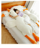 Rasmun Cute Big White Geese Pillow Plush Toy – Soft Hugging Plush