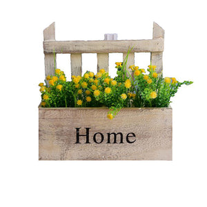 Rasmun Rustic Hanging Wall Flower Pot