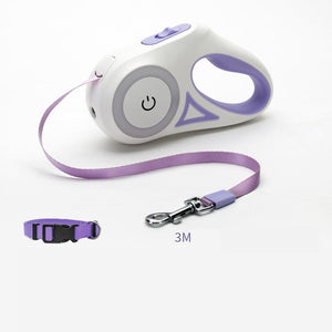 Rasmun Retractable Dog Leash & Collar | Automatic Pet Rope