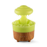 Rasmun Rain Cloud Night Light Humidifier – 7-Color LED, Essential Oil Diffuser, Relaxing Raindrop Sound, Aromatherapy for Home & Sleep