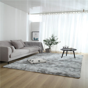 Rasmun Variegated Tie-dye Gradient Carpet – Soft Washable Polyester Rug