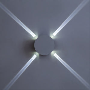 Rasmun Cross Light Decoration Lamp – LED Wall Light for Bedroom, Living Room, Bedside or Aisle | Modern Iron Indoor Background Lamp