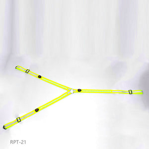 Rasmun Rechargeable Equestrian LED Light Strip – Reflective Night Riding Safety Harness for Horse Shows