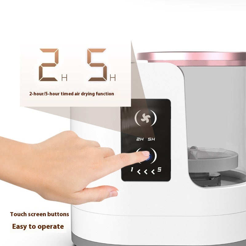 Rasmun Electric Makeup Brush Cleaner – Rechargeable Automatic Cleaning & Drying Station with Disinfecting Function for All Brush Types
