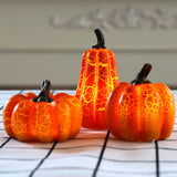 Rasmun Halloween Pumpkin Lantern – LED Candle Lamp for Spooky Decor