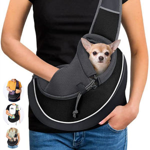 Rasmun Portable Pet Carrying Bag Crossbody Travel Bag for Cats & Dogs