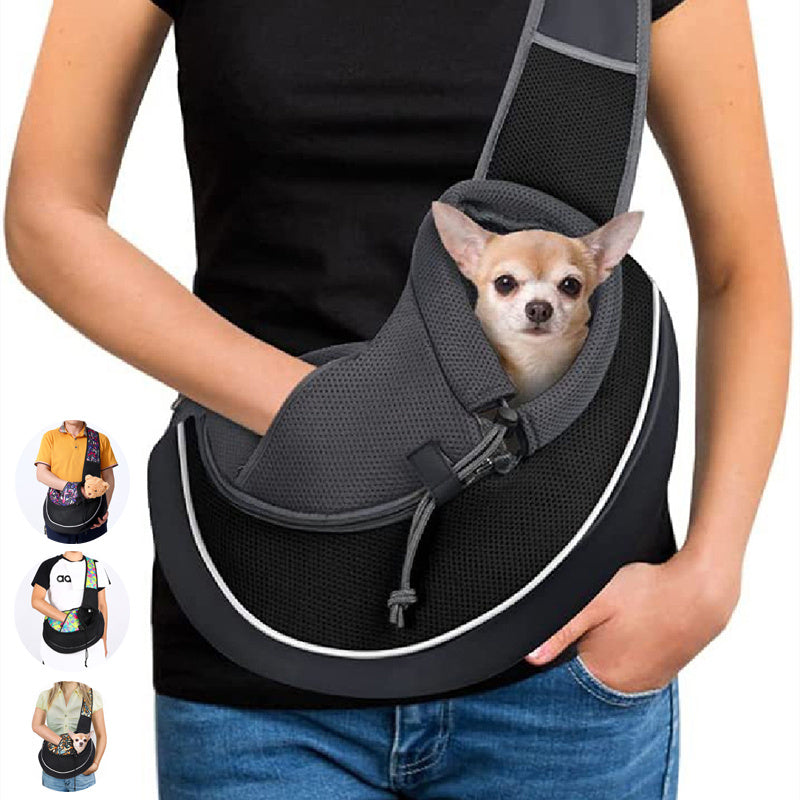 Rasmun Portable Pet Carrying Bag Crossbody Travel Bag for Cats & Dogs