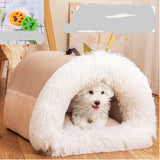 Rasmun Portable Pet Nest | Warm Cat & Dog Bed for Winter