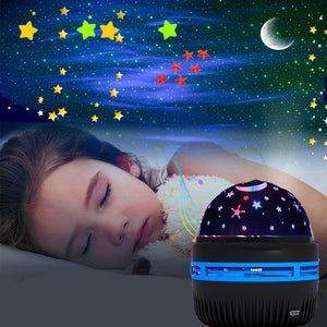 Rasmun Starry Sky Aurora Projector – Mini Crystal Magic Ball Light