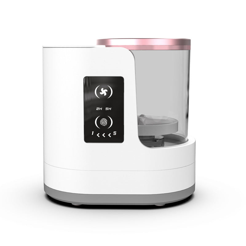 Rasmun Electric Makeup Brush Cleaner – Rechargeable Automatic Cleaning & Drying Station with Disinfecting Function for All Brush Types