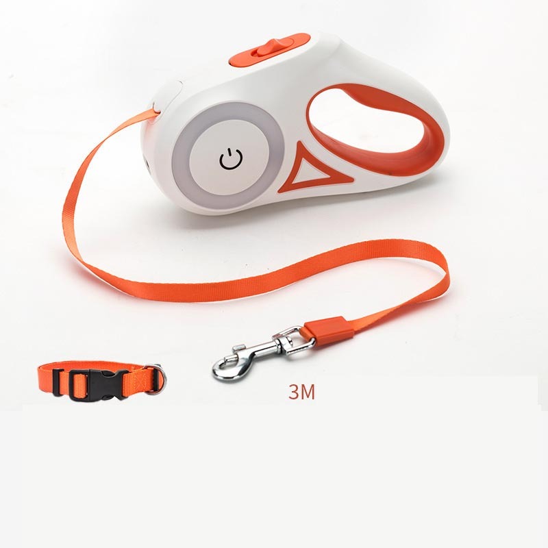 Rasmun Retractable Dog Leash & Collar | Automatic Pet Rope