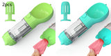 Rasmun Portable Pet Water Bottle with Food Box & Garbage Bag