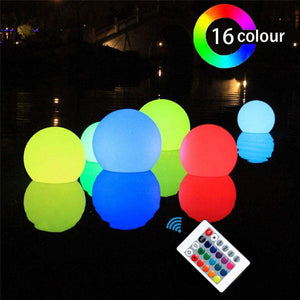 Rasmun LED RGB Light Emitting Balloon – Remote Control PVC Round Glow Ball for Parties, Events, and Home Decor