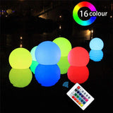 Rasmun LED RGB Light Emitting Balloon – Remote Control PVC Round Glow Ball for Parties, Events, and Home Decor