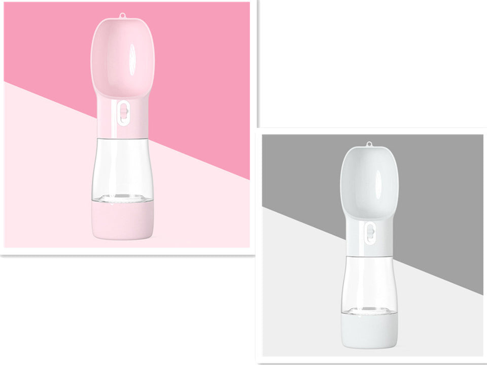 Rasmun Portable Dog Water Dispenser – Travel-Friendly Pet Water & Food Bottle