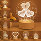 Rasmun 3D Acrylic USB LED Night Light – Neon Sign Lamp
