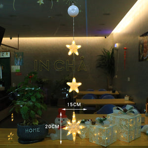 Rasmun Christmas 3pcs LED Light Star – Battery Operated Xmas Tree