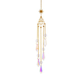 Rasmun Galaxy Crystal Sun Catcher – Sparkling Lighting Wind Chime Pendant for Home