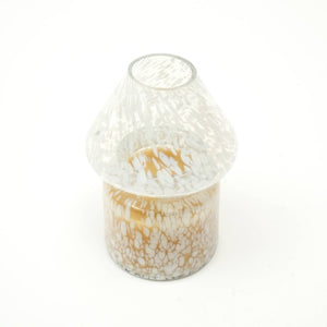 Rasmun Dreamy Splutter Scented Wax Candle – Handmade Mouth-Blown Glass Jar, Soy Wax Blend, Decorative Aromatherapy Home Accent Gift