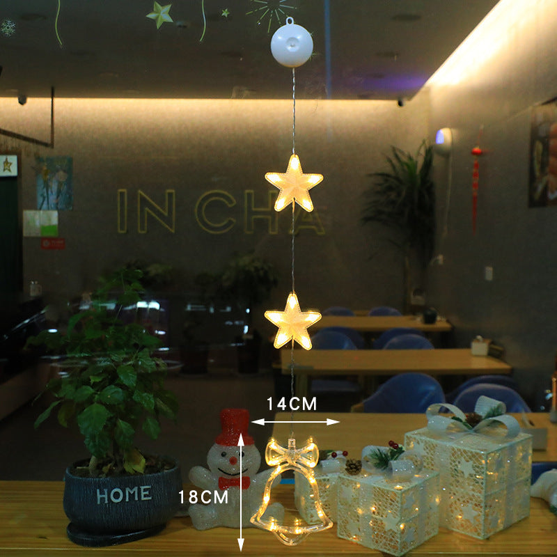 Rasmun Christmas 3pcs LED Light Star – Battery Operated Xmas Tree