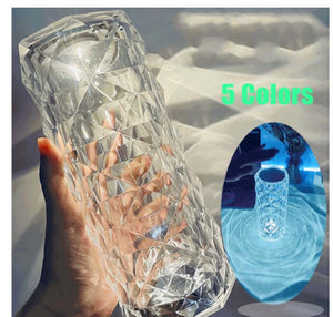 Rasmun Nordic Crystal Lamp USB Touch Dimming Diamond Night Light