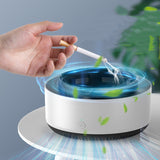 Rasmun Smoke Removal Air Purifier Ashtray – Portable, Odor-Eliminating