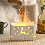 Rasmun Elk Flame Humidifier Diffuser – Quiet Aromatherapy Lamp