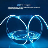 Rasmun Flexible Silicon Neon Light RGB With Remote Control Waterproof Light Strip