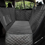 Rasmun Dog Car Seat Cover  Hammock Pet Carrier with Mesh Window