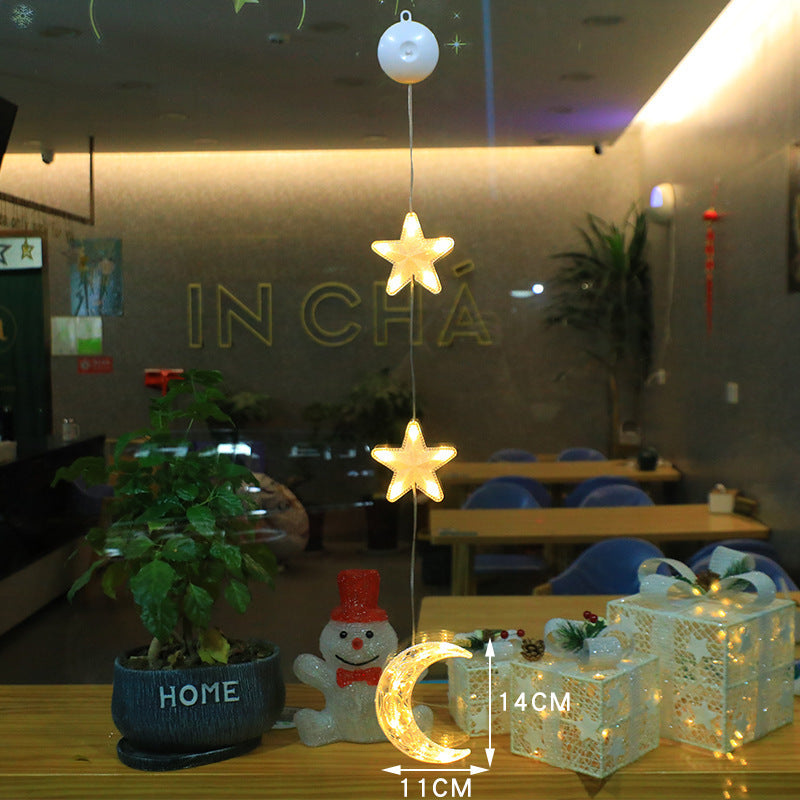 Rasmun Christmas 3pcs LED Light Star – Battery Operated Xmas Tree