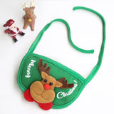 Rasmun Pet Christmas Hat & Saliva Towel Bib – Cute Festive Pet Outfit