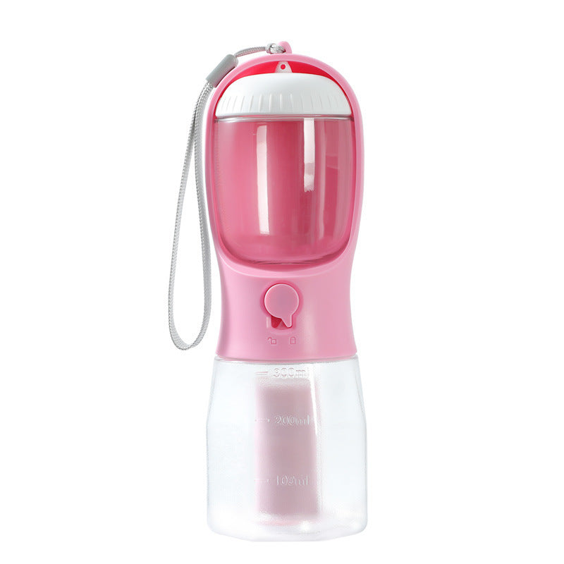 Rasmun 3-in-1 Dog Water Bottle | Portable Pet Cup & Food Box
