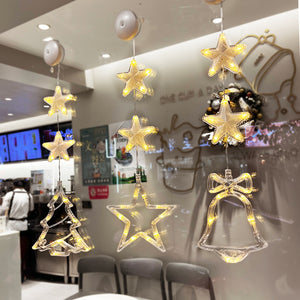 Rasmun Christmas 3pcs LED Light Star – Battery Operated Xmas Tree