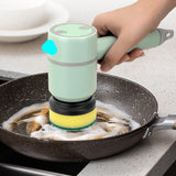 Rasmun Electric Cleaning Brush – USB Rechargeable Power Scrubber