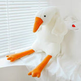 Rasmun Cute Big White Geese Pillow Plush Toy – Soft Hugging Plush