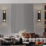 Rasmun Light Luxury Wall Lamp – Modern Copper Warm Light Fixture for Living Room, Bedroom, or Hallway | Minimalist Elegant Design