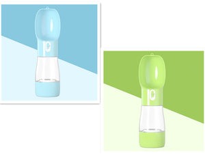 Rasmun Portable Dog Water Dispenser – Travel-Friendly Pet Water & Food Bottle