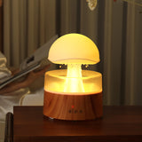 Rasmun New Rain Cloud Humidifier – 500ml Ultrasonic Aroma Diffuser, 7-Color LED, Essential Oils, Relaxing Raindrop Sound