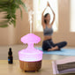 Rasmun Rain Cloud Night Light Humidifier – 7-Color LED, Essential Oil Diffuser, Relaxing Raindrop Sound, Aromatherapy for Home & Sleep
