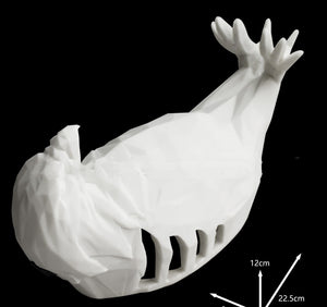 Rasmun Modern Bird Wall Lamp – 3D Owl & Eagle Projector Sconce Light | Unique Animal-Shaped Resin Home Decor Accent for Bedroom, Living Room & Gifts