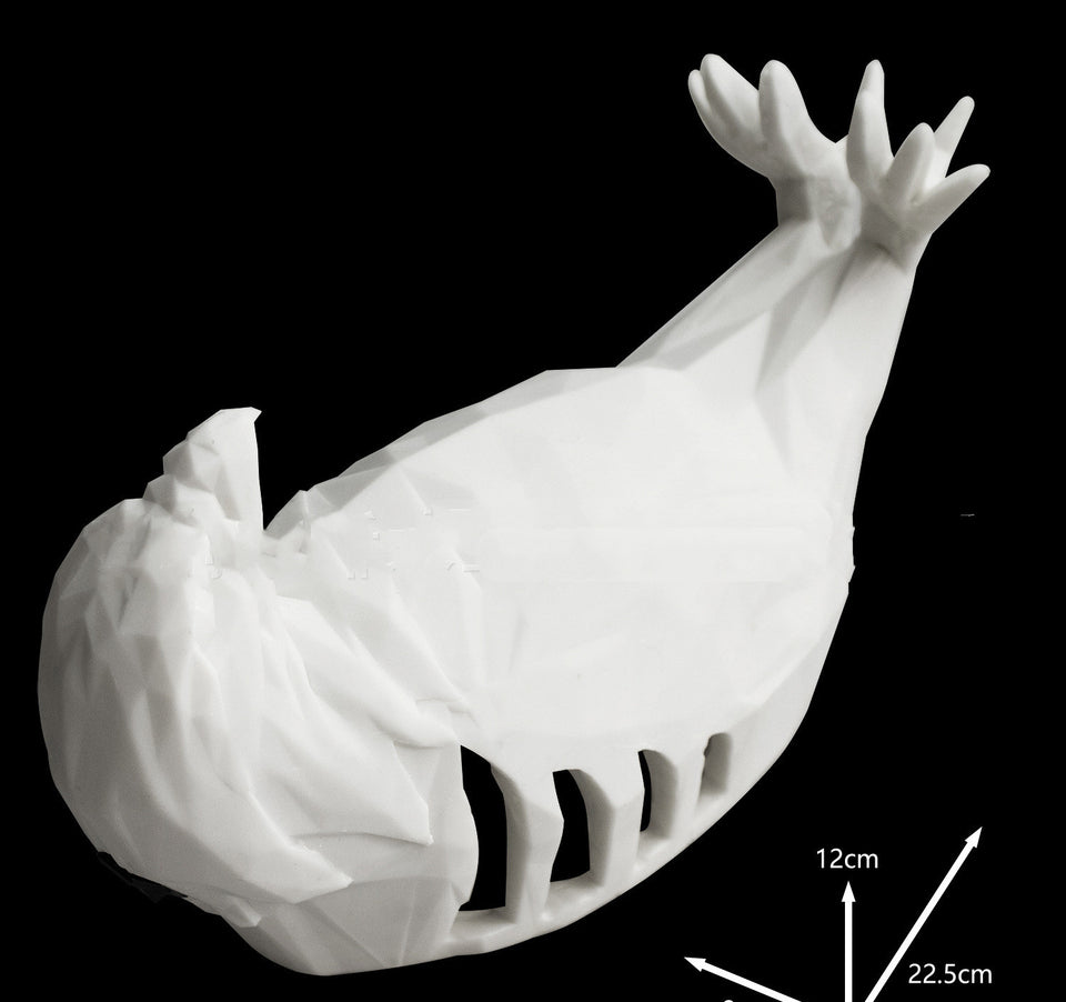 Rasmun Modern Bird Wall Lamp – 3D Owl & Eagle Projector Sconce Light | Unique Animal-Shaped Resin Home Decor Accent for Bedroom, Living Room & Gifts